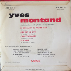 La Goualante Du Pauvre Jean