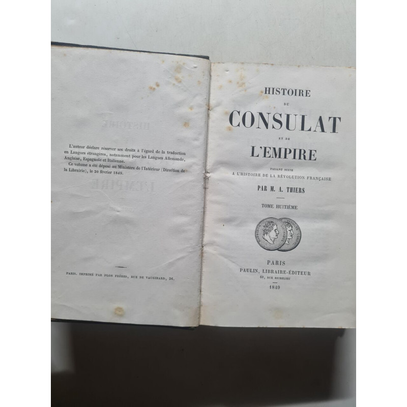 Histoire du Consulat et de l'Empire