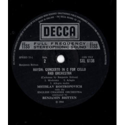 Cello Symphony Op. 68 / Cello Concerto In C
