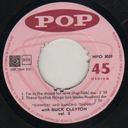 "Swingin' And Dancing Tenderly" Vol. 2
