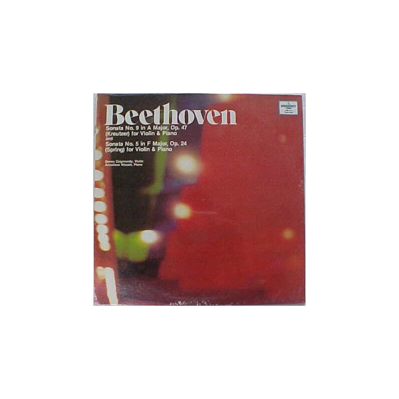 Sonata No. 9 In A Major Op. 47 (Kreutzer) For Violin et Piano /...