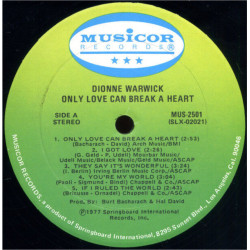 Only Love Can Break A Heart