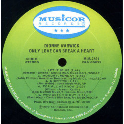 Only Love Can Break A Heart