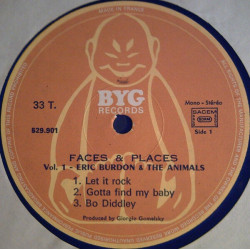 Faces And Places Vol. 1