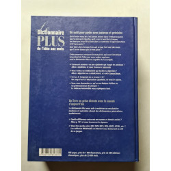 Le Dictionnaire PLUS de l'idée aux mots