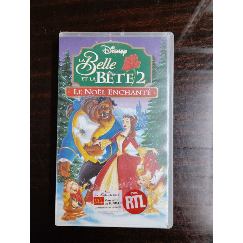 VHS - La Belle et la Bête 2: Le Noël enchanté