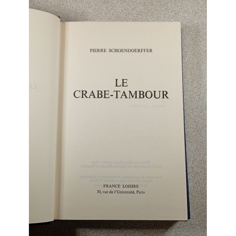 Le Crabe-Tambour