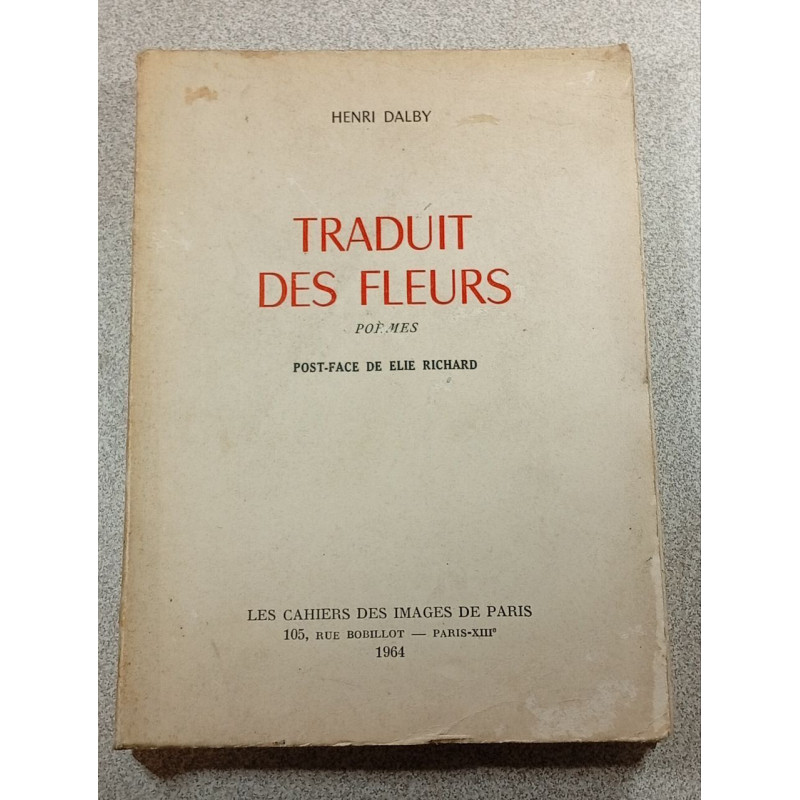 Traduit des fleurs