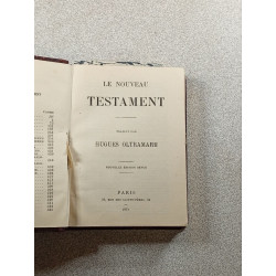 Le Nouveau Testament