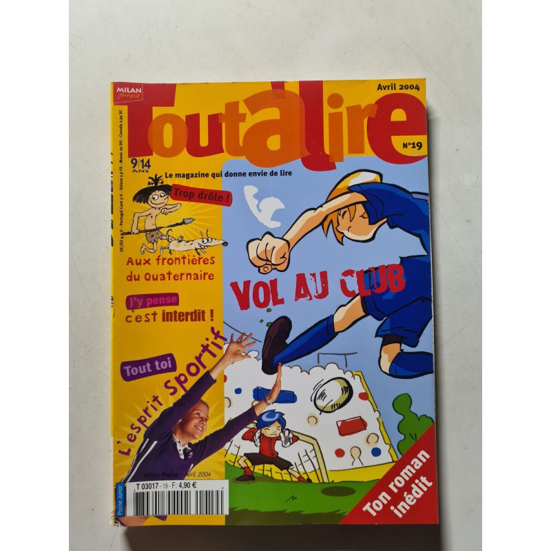 Toutalire vol au club nº 19 - 2004