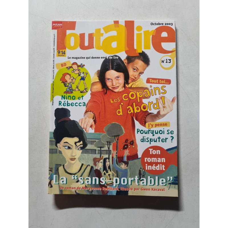 Toutalire les compains d'abord! nº 13 - 2003