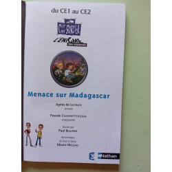 Menace sur Madagascar: Lire pour réviser maths et sciences du CE1...