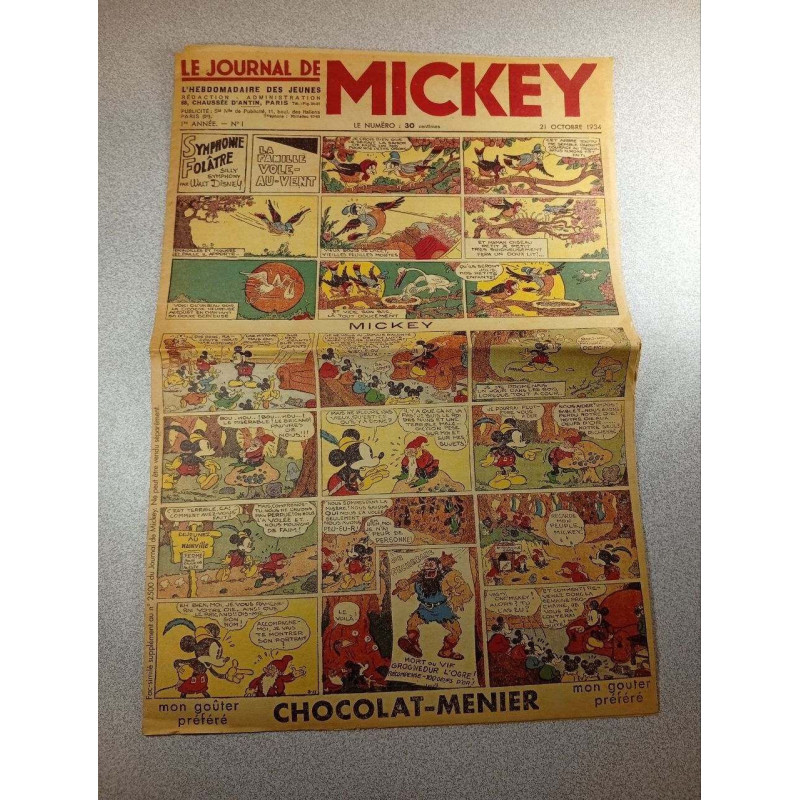 Le journal de Mickey n°1