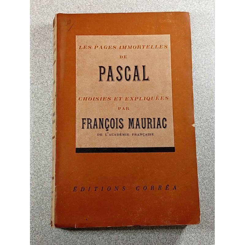 Les pages immortelles de Pascal