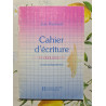 Cahier d'écriture