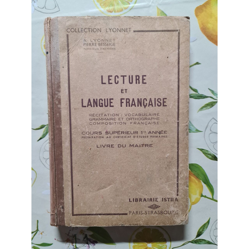 Lecture et langue française