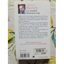 Les amandiers fleurissaient rouge