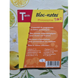 Bloc-notes Bac Philosophie