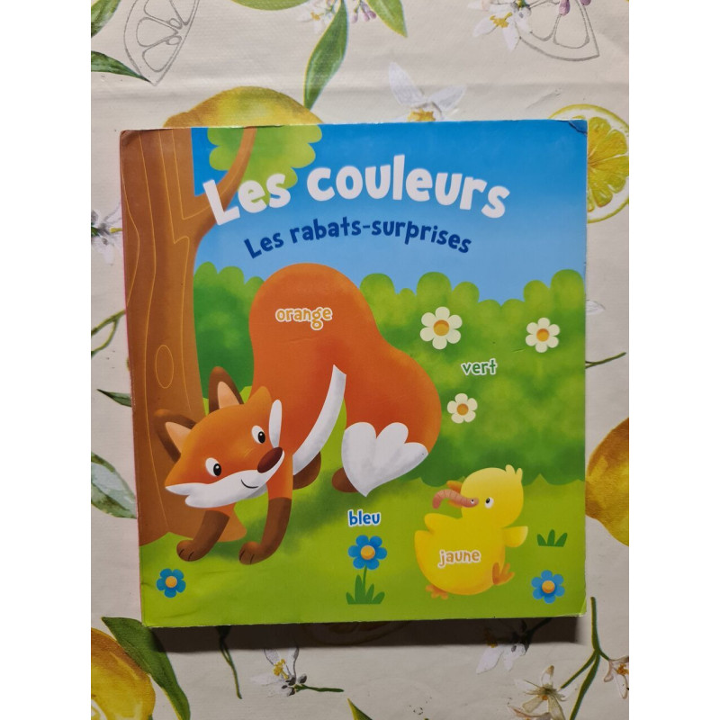 Les couleurs : Les rabats-surprises