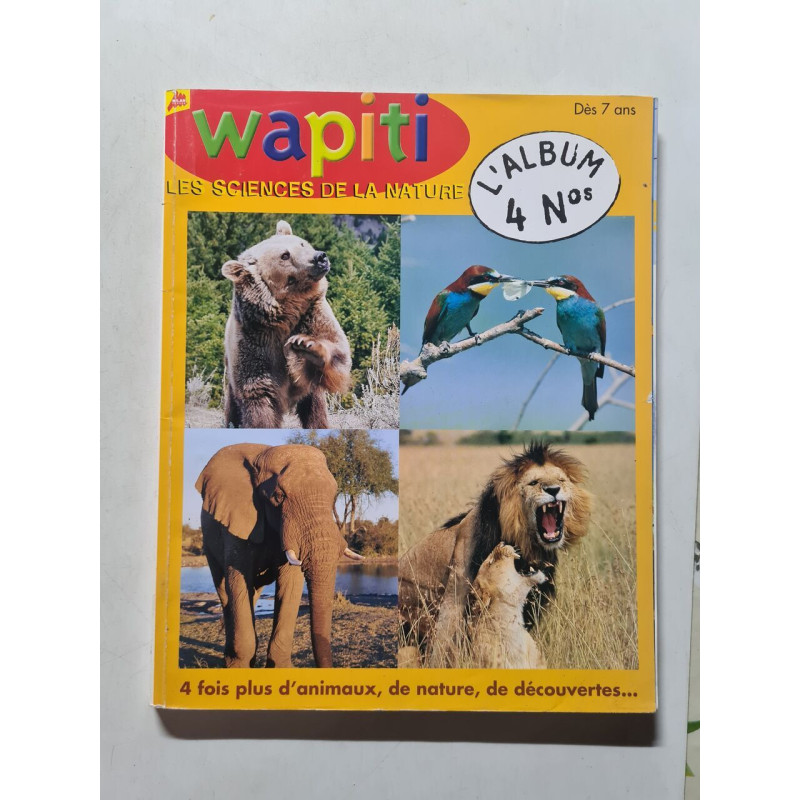 Wapiti : Les sciences de la nature