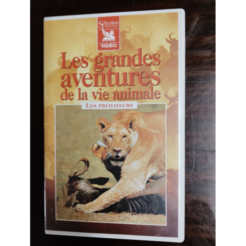 VHS - Les grandes aventures de la vie animale : Les prédateurs