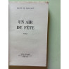 Un air de fête