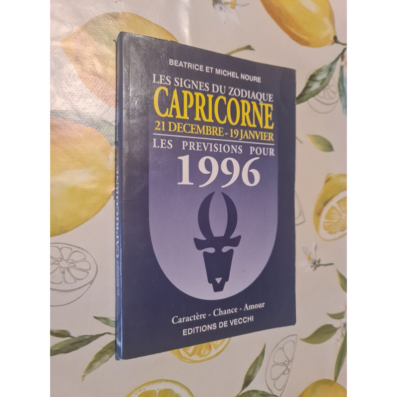 Capricorne 96 - Previsions Pour 1996