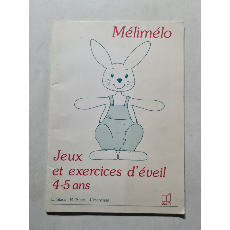 Méli-mélo. Jeux et exercices d'éveil 4-5 ans