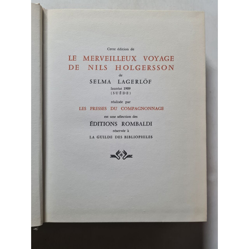 Le merveilleux voyage de Nils Holgersson