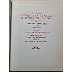 Conquête de la Gaule et avènement de César