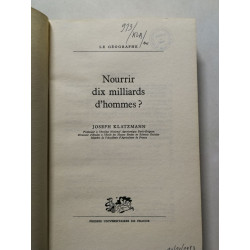 Nourrir dix milliards d'hommes