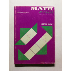 Math et calcul cours moyen 2 livre du maitre
