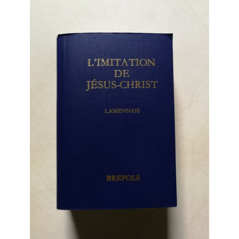 L'imitation de Jésus-Christ
