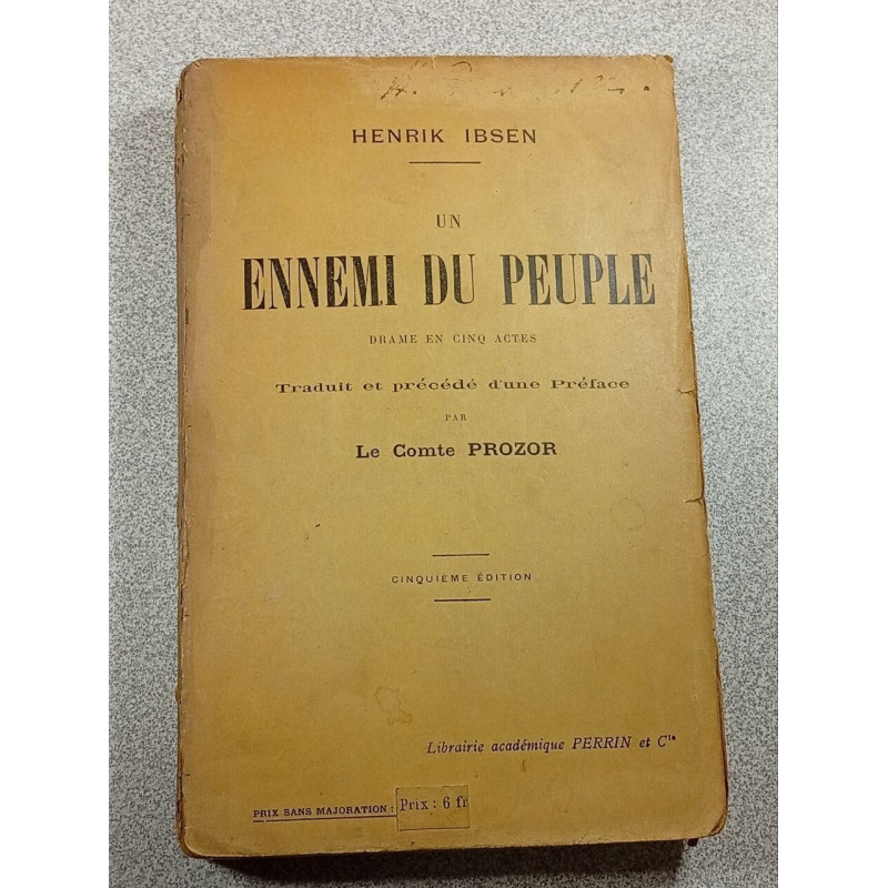 Un ennemi du peuple - cinquime édition