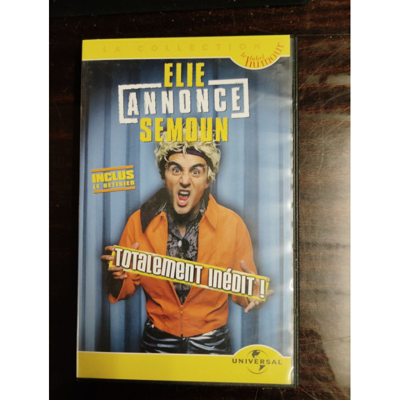 VHS - Elie annonce Semoun