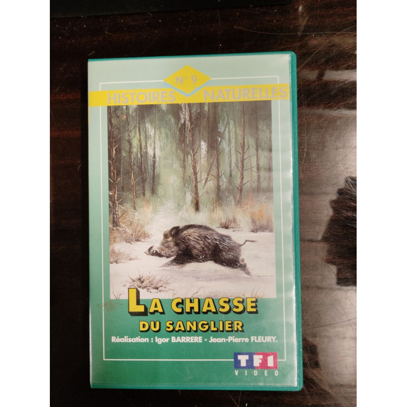 VHS - La chasse du sanglier: Histoires Naturelles Nº9