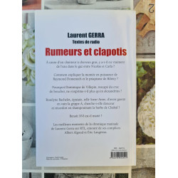 Rumeurs et clapotis : Textes de radio