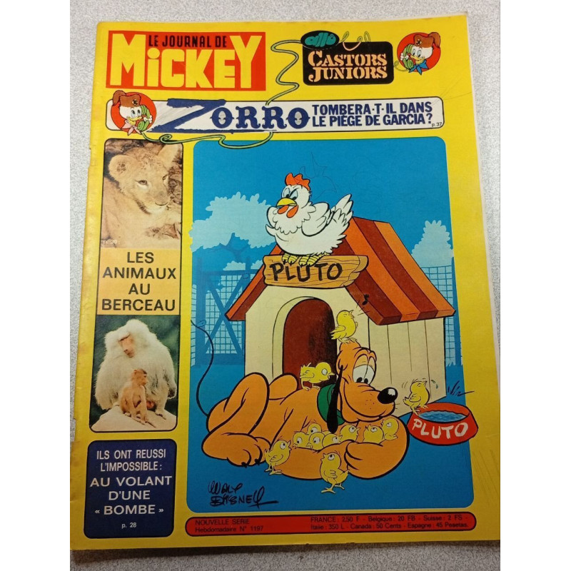 Le Journal de Mickey n°1197