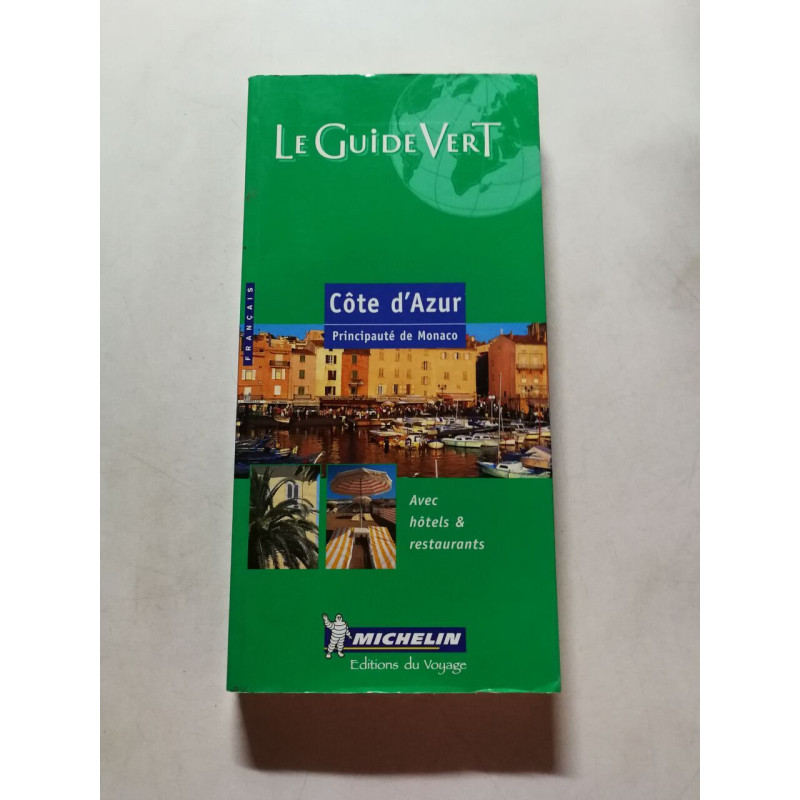 Côte d'azur le guide vert
