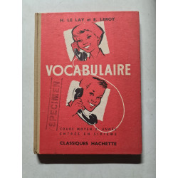 Vocabulaire