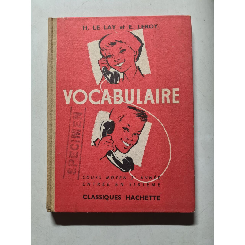 Vocabulaire
