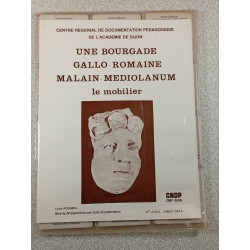 Une bourgade gallo-romaine Malain-Mediolanum : le mobilier