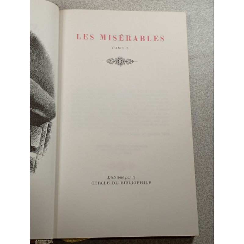 Oeuvres complètes Oeuvres romanesques Les Misérables Tome 1