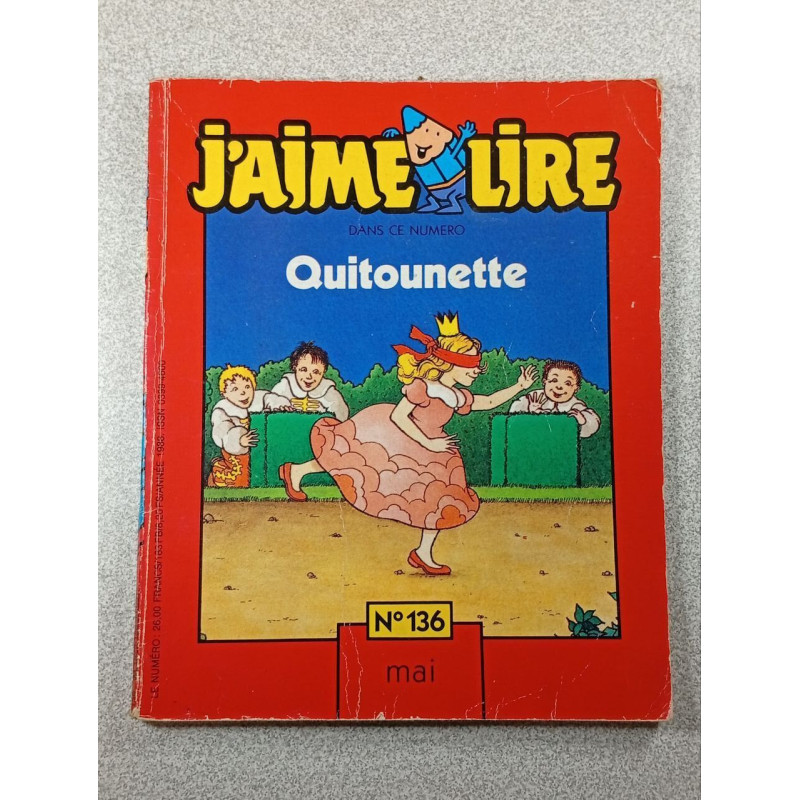 J'aime Lire n°136 Quitounette