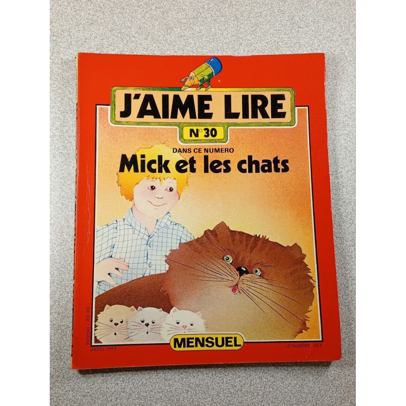 J'aime Lire n°30 Mick et les chats