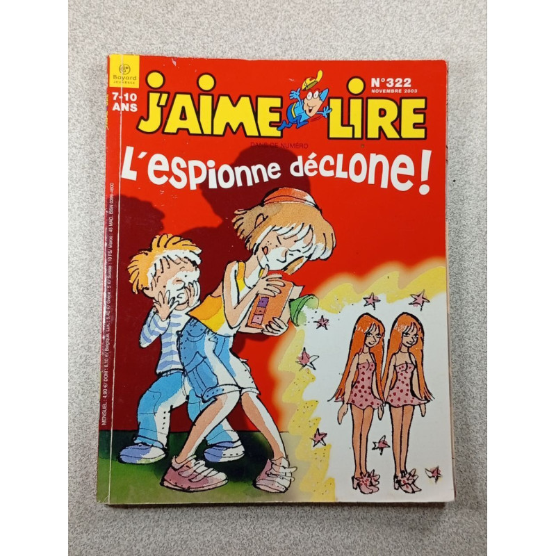 J'aime lire n°322 : L'espionne décloNe