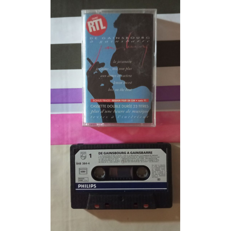 K7 Audio - De Gainsbourg à Gainsbarre
