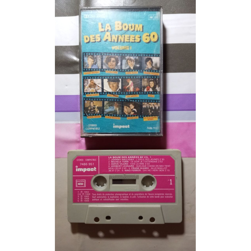 K7 Audio - La Boum des Années 60