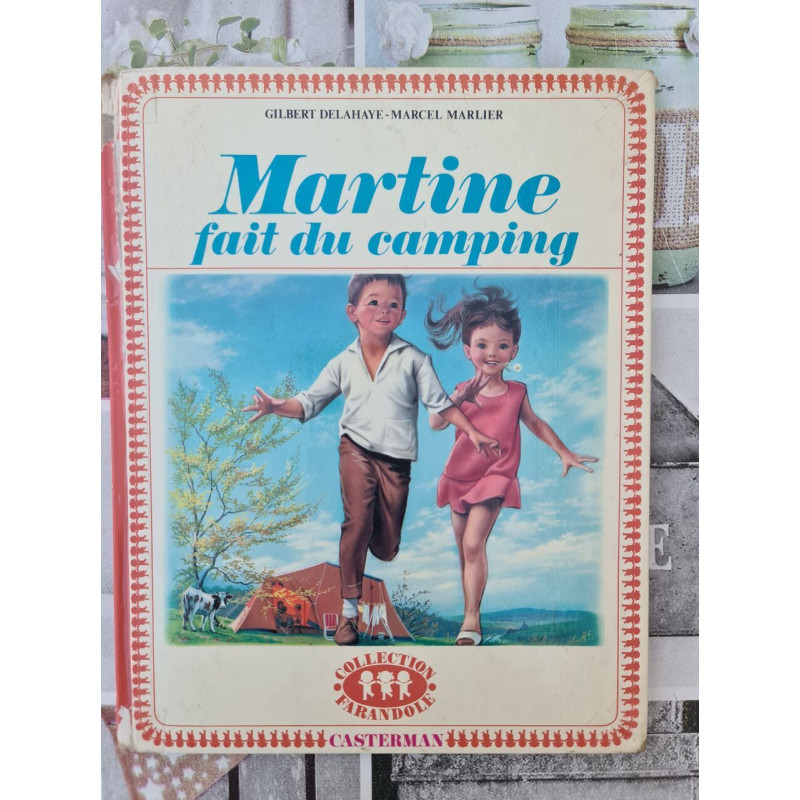 Martine fait du camping