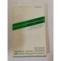 Lectures précaires : étude sociologique sur les faibles lecteurs
